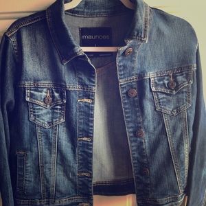 Maurice’s Women’s Half Jacket Denim